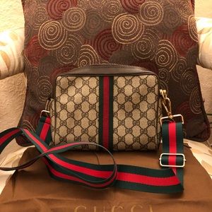 Gucci Vintage Crossbody Web Sherryline
